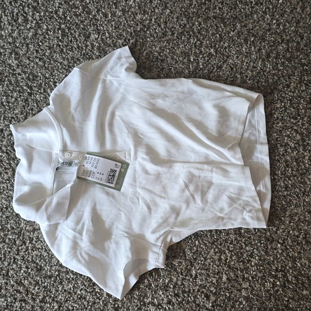 White crop top size M